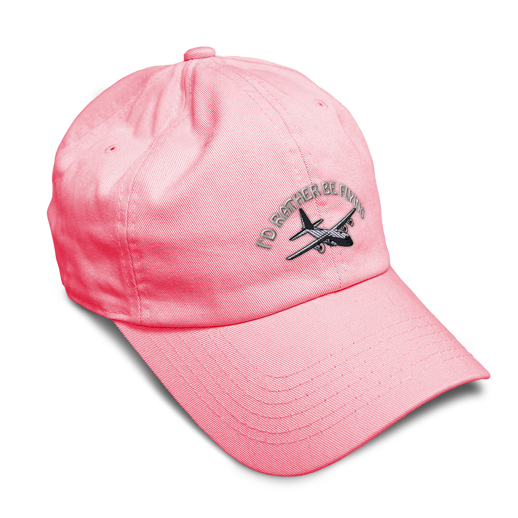 Soft Baseball Cotton Cap C-130 I'D Rather Be Flying Dad Hats for Men & Women - Picture 54 of 55