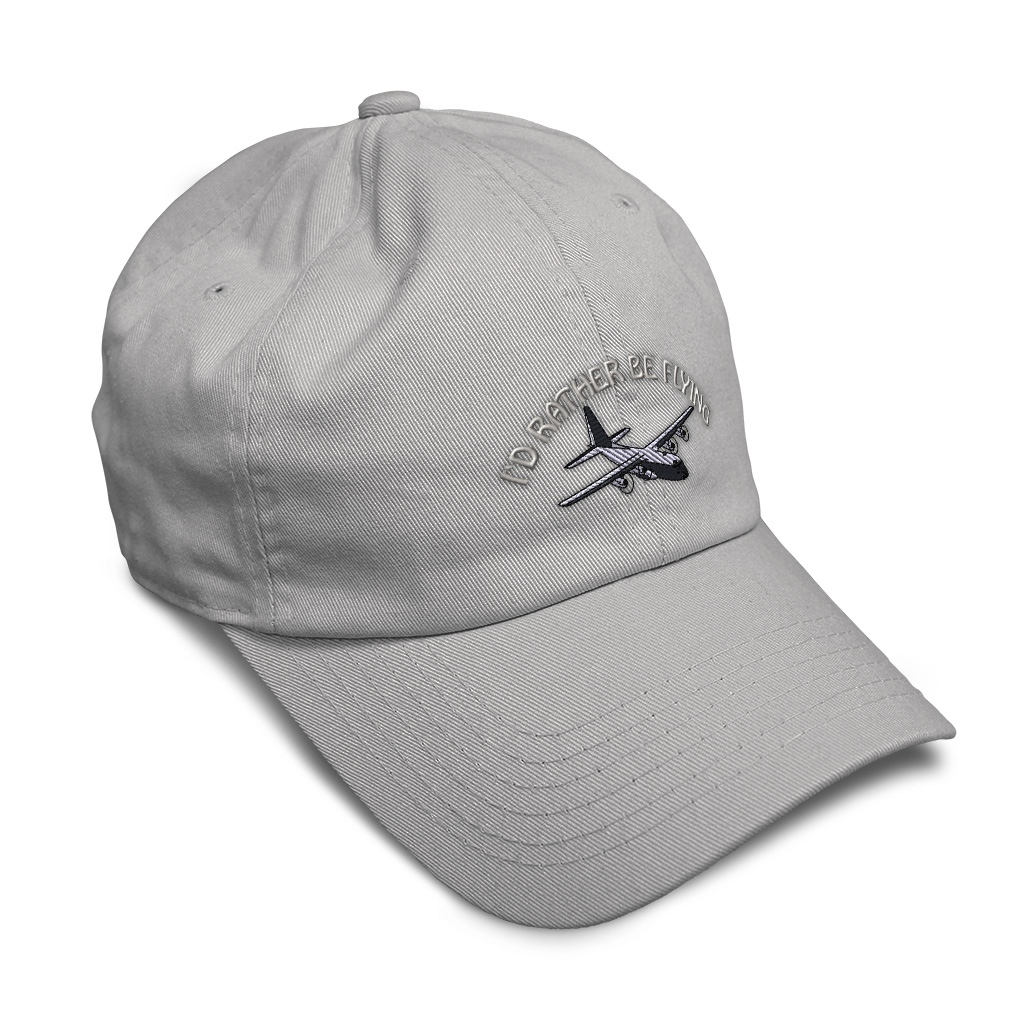 Soft Baseball Cotton Cap C-130 I'D Rather Be Flying Dad Hats for Men & Women - Picture 12 of 55