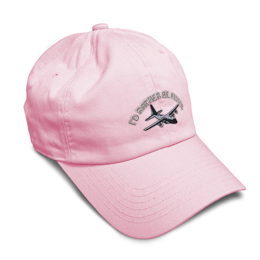Soft Baseball Cotton Cap C-130 I'D Rather Be Flying Dad Hats for Men & Women - Picture 32 of 55