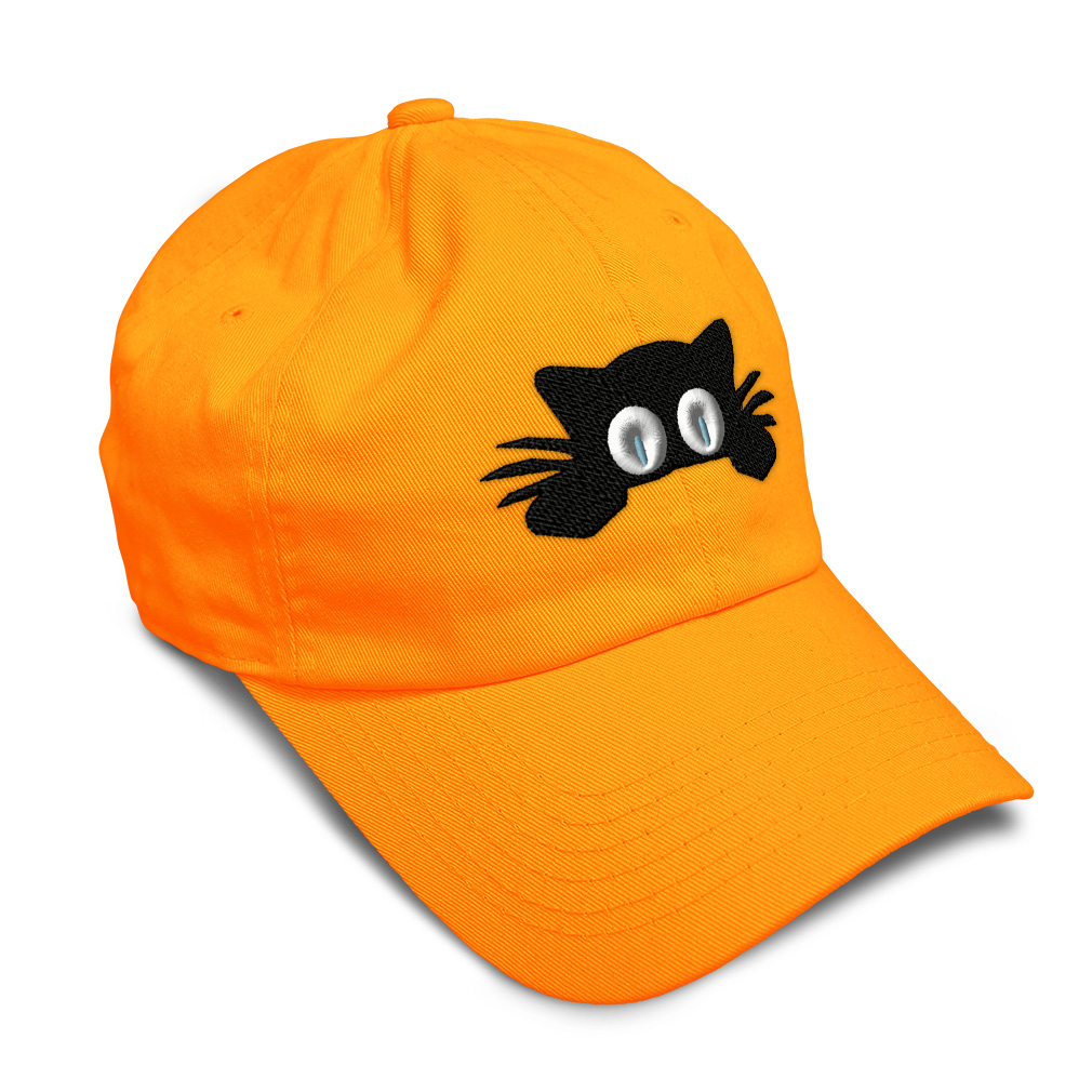 Twill Cotton Soft Women Baseball Cap Hiding Cat Face Embroidery Dad Hats for Men - Picture 26 of 55