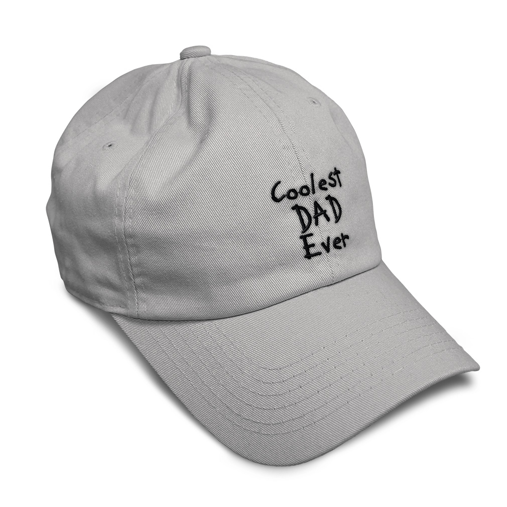 Soft Women Baseball Cap Coolest Dad Ever Black Embroidery Dad Hats for Men - Picture 14 of 55