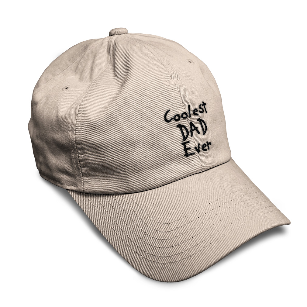Soft Women Baseball Cap Coolest Dad Ever Black Embroidery Dad Hats for Men - Picture 46 of 55