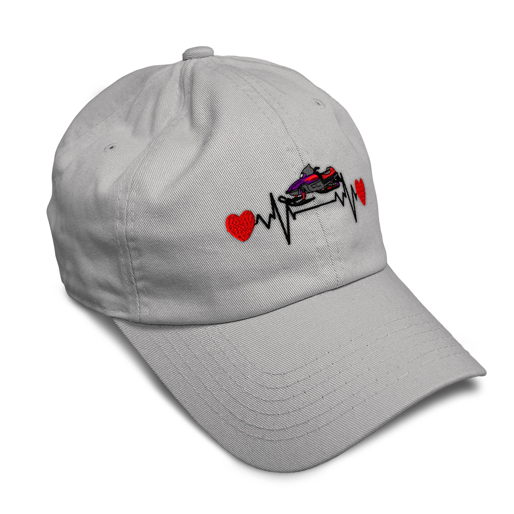 Soft Women Baseball Cap Snowmobile 