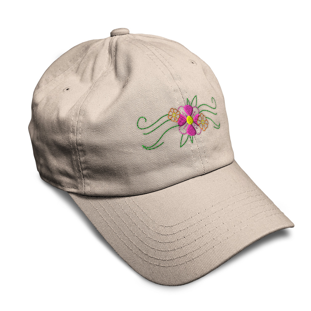 Soft Women Baseball Cap Nature Plants 