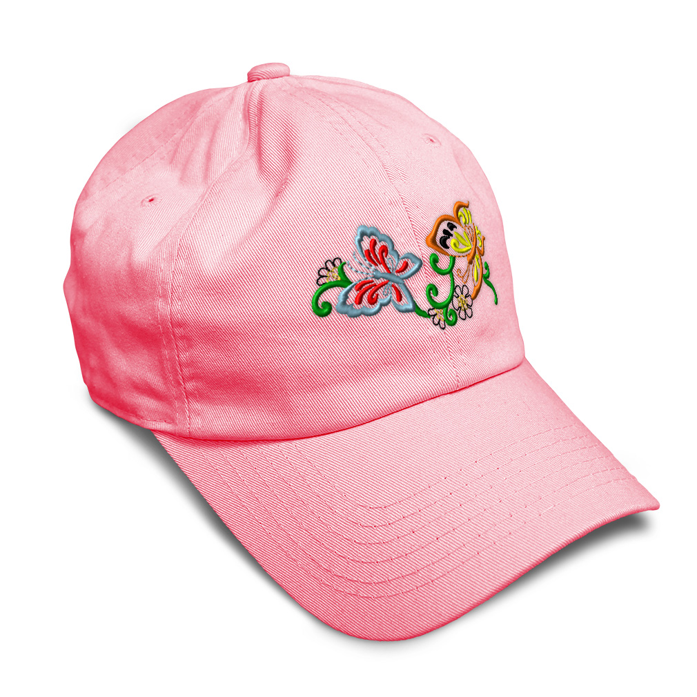 Soft Women Baseball Cap Nature Butterflies Butterfly Embroidery Dad Hats for Men - Picture 54 of 55