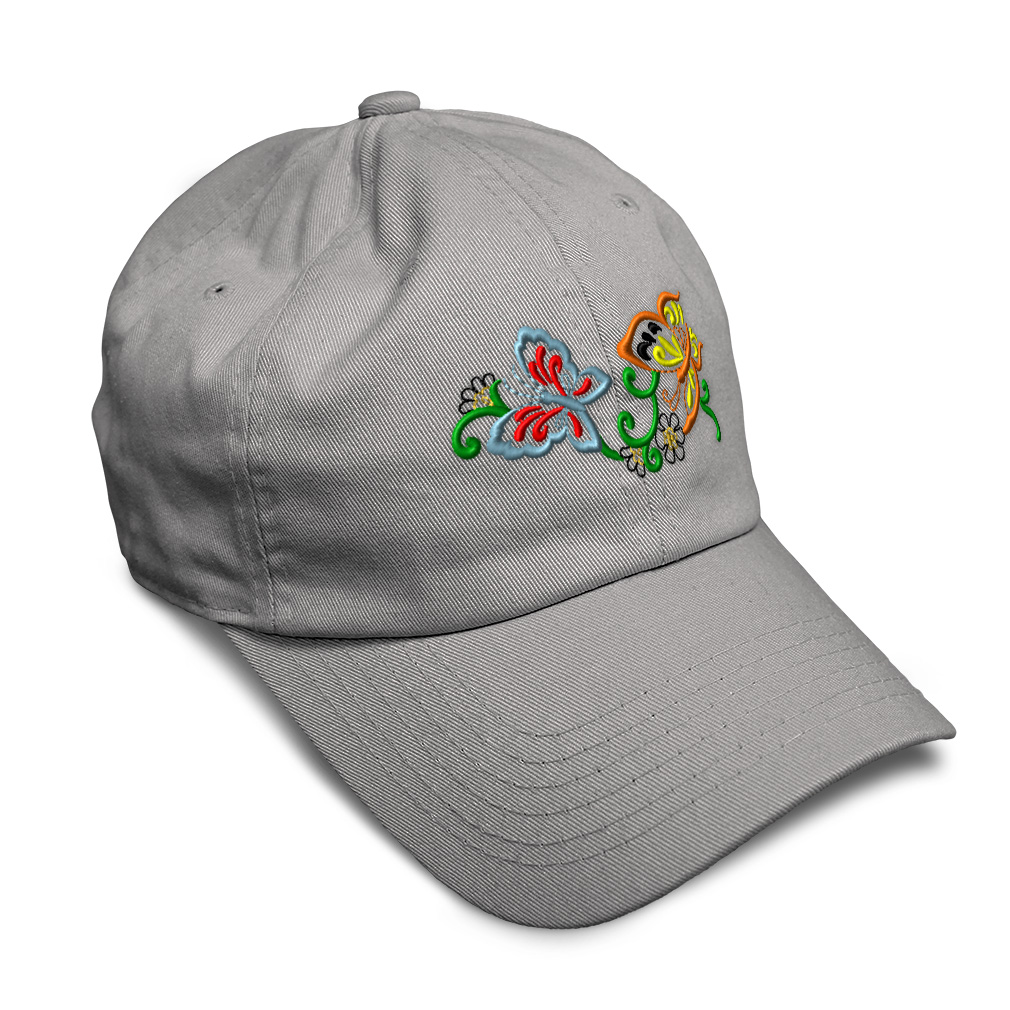 Soft Women Baseball Cap Nature Butterflies Butterfly Embroidery Dad Hats for Men - Picture 14 of 55