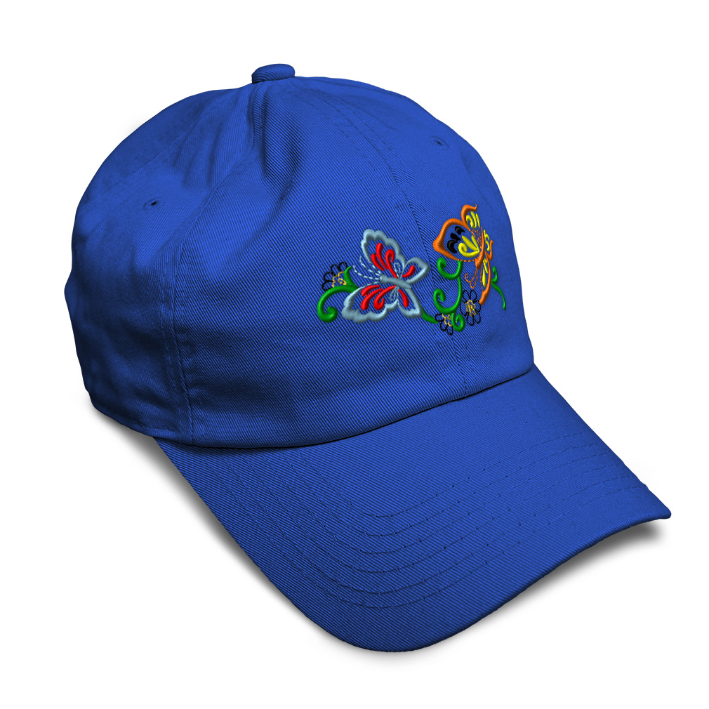 Soft Women Baseball Cap Nature Butterflies Butterfly Embroidery Dad Hats for Men - Picture 32 of 55