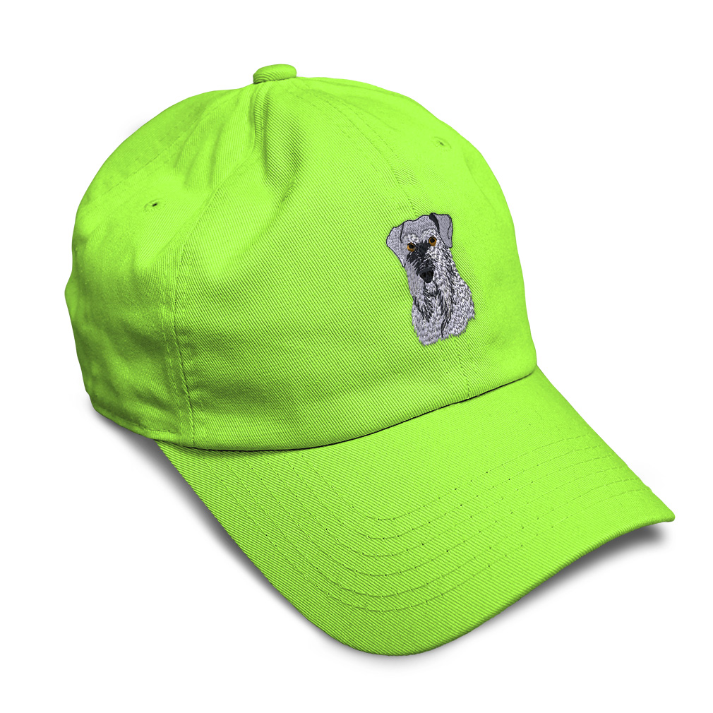 Soft Women Baseball Cap Schnauzer Head Face Embroidery Pets Dad Hats for Men - Picture 52 of 55