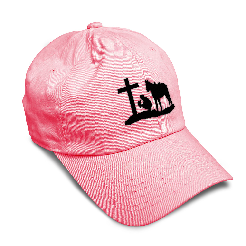 Soft Women Baseball Cap Memorial Cowboy and Horse A Embroidery Dad Hats for Men - Picture 54 of 55