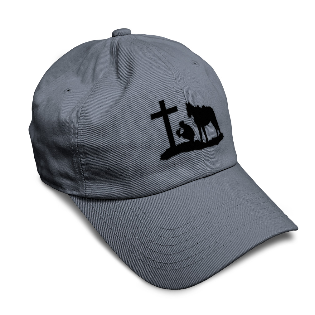 Soft Women Baseball Cap Memorial Cowboy and Horse A Embroidery Dad Hats for Men - Picture 40 of 55