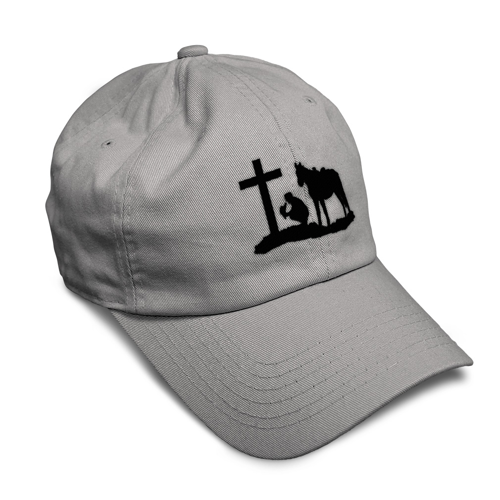 Soft Women Baseball Cap Memorial Cowboy and Horse A Embroidery Dad Hats for Men - Picture 14 of 55