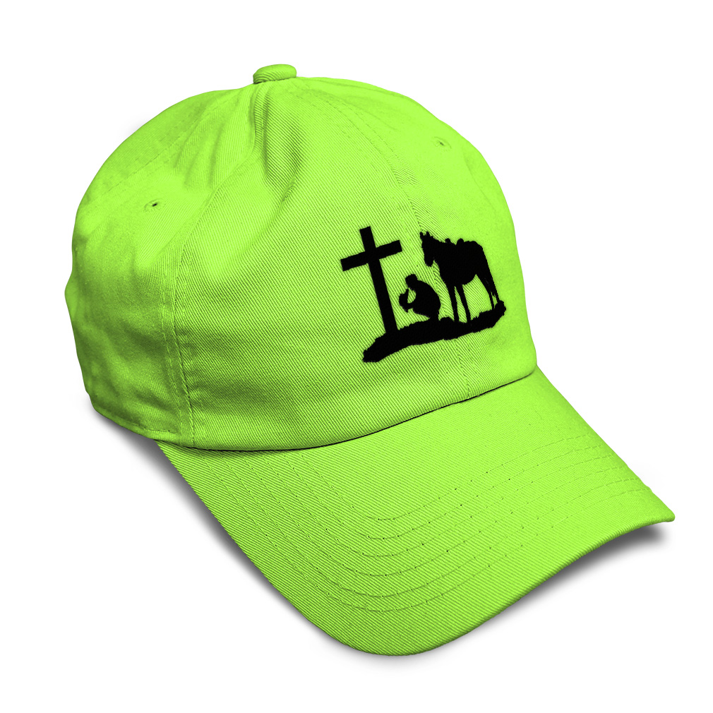 Soft Women Baseball Cap Memorial Cowboy and Horse A Embroidery Dad Hats for Men - Picture 52 of 55