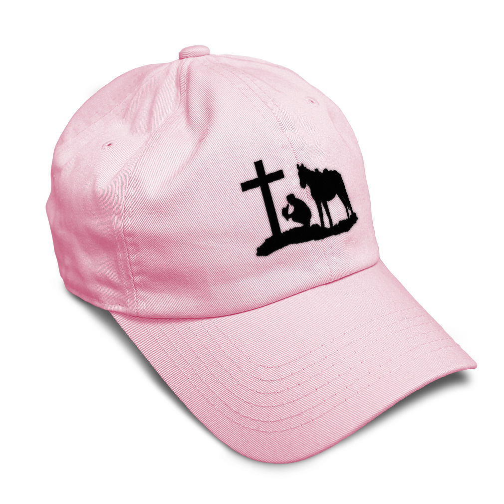 Soft Women Baseball Cap Memorial Cowboy and Horse A Embroidery Dad Hats for Men - Picture 34 of 55
