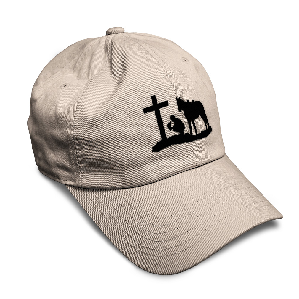 Soft Women Baseball Cap Memorial Cowboy and Horse A Embroidery Dad Hats for Men - Picture 46 of 55