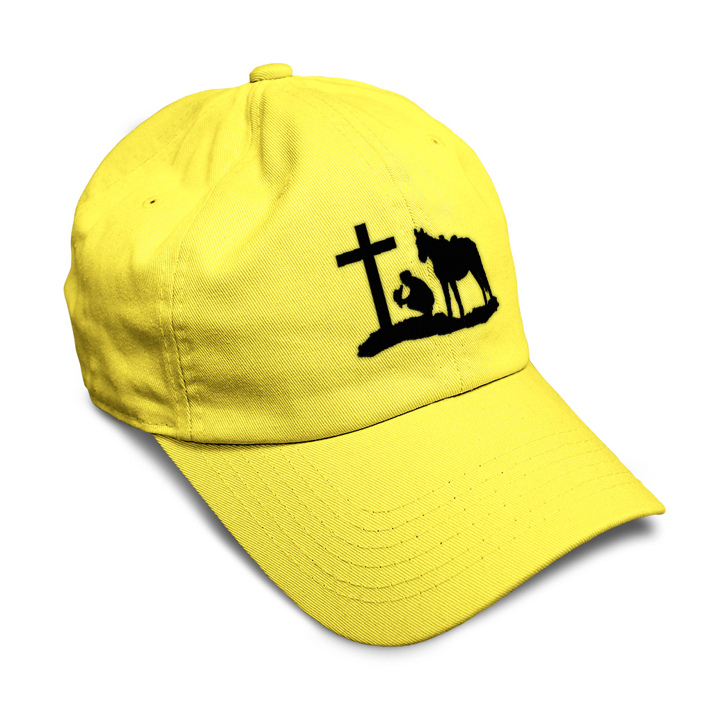 Soft Women Baseball Cap Memorial Cowboy and Horse A Embroidery Dad Hats for Men - Picture 36 of 55