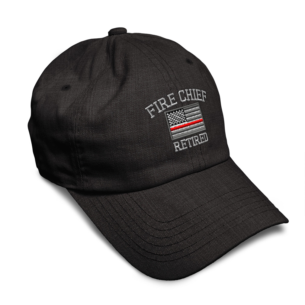 Soft Women Baseball Cap Firefighter Chief Retired Embroidery Dad Hats for Men - Picture 44 of 55