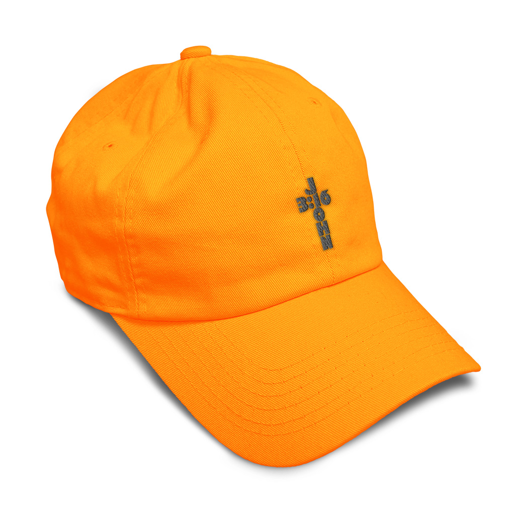 Soft Women Baseball Cap Jesus Christian John 3:16 A Embroidery Dad Hats for Men - Picture 26 of 55