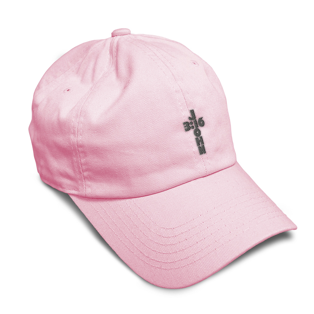 Soft Women Baseball Cap Jesus Christian John 3:16 A Embroidery Dad Hats for Men - Picture 34 of 55
