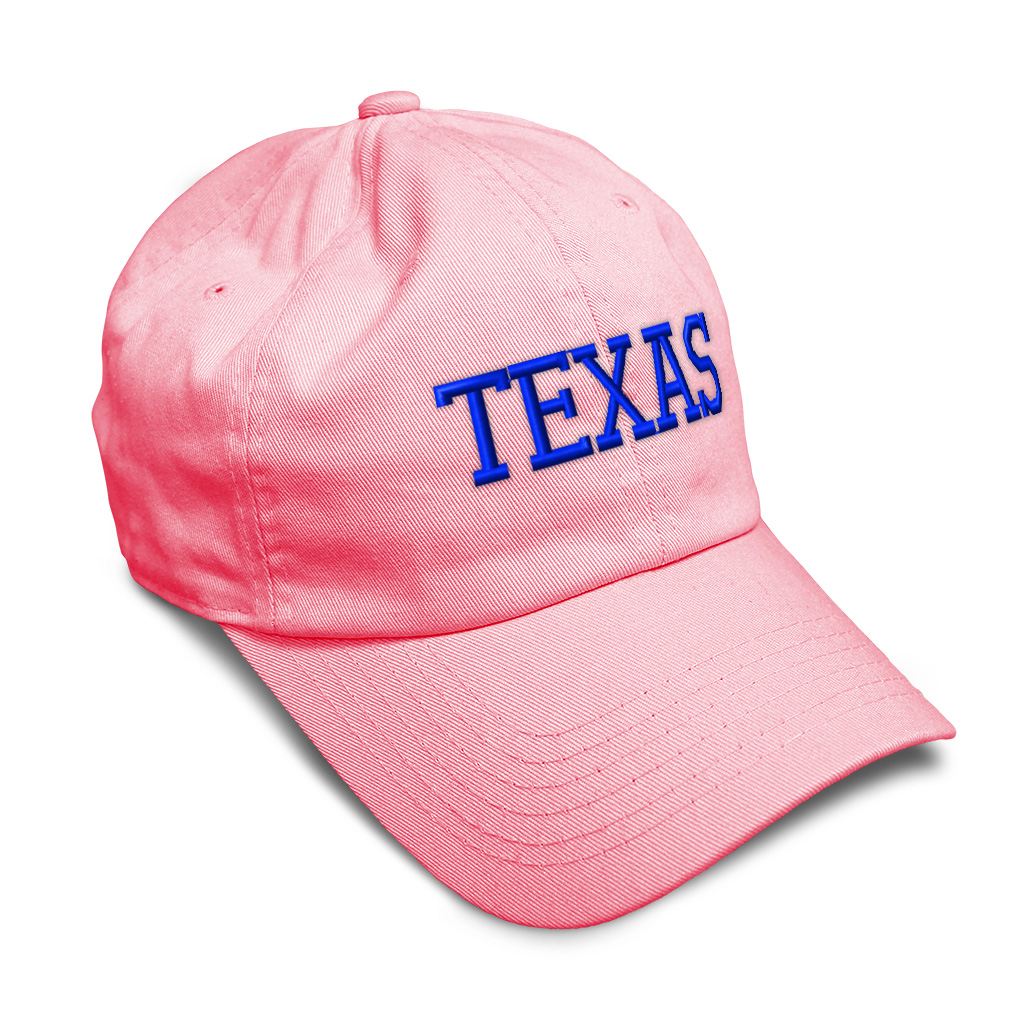 Soft Women Baseball Cap Texas State Usa America B Embroidery Dad Hats for Men - Picture 54 of 55