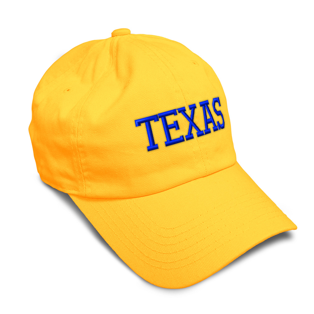 Soft Women Baseball Cap Texas State Usa America B Embroidery Dad Hats for Men - Picture 50 of 55