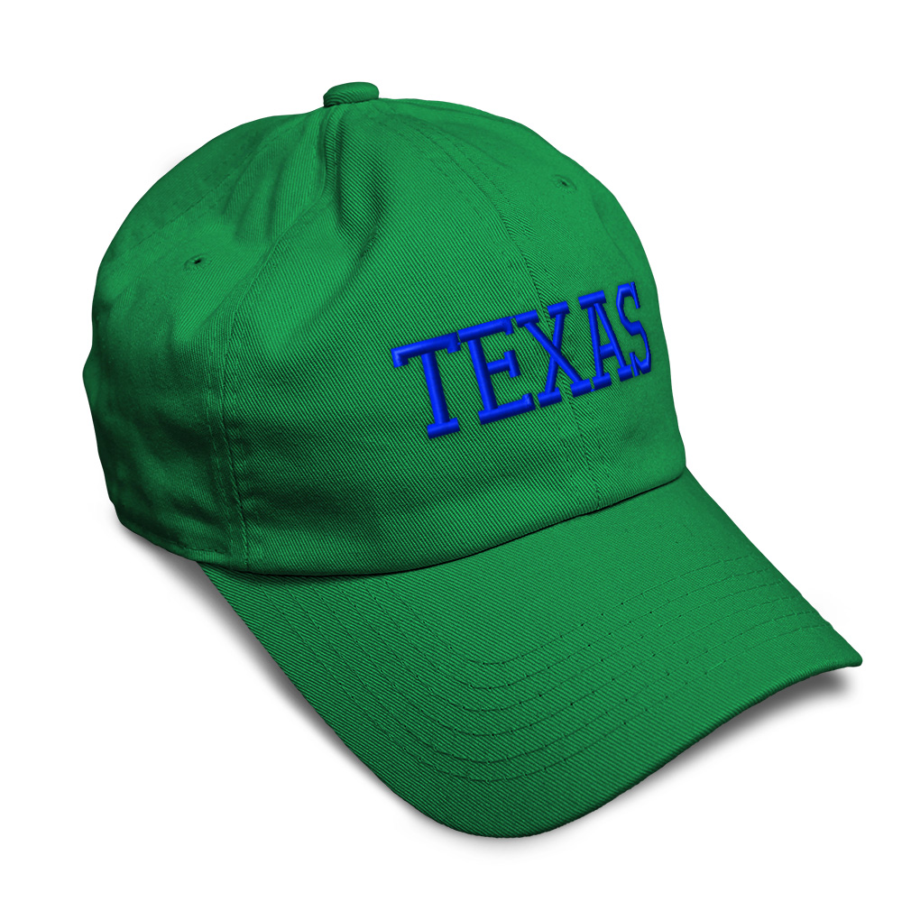 Soft Women Baseball Cap Texas State Usa America B Embroidery Dad Hats for Men - Picture 20 of 55