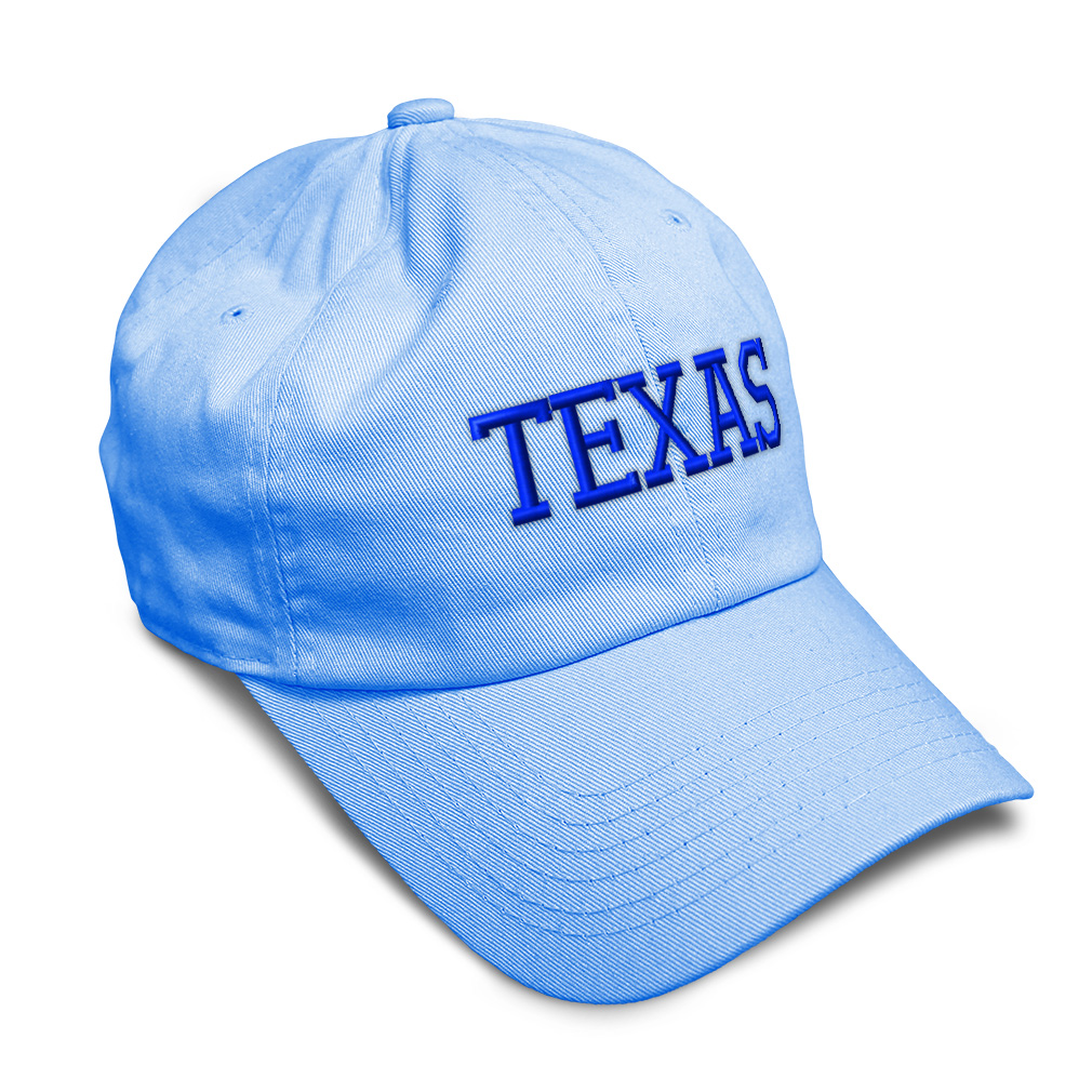 Soft Women Baseball Cap Texas State Usa America B Embroidery Dad Hats for Men - Picture 22 of 55