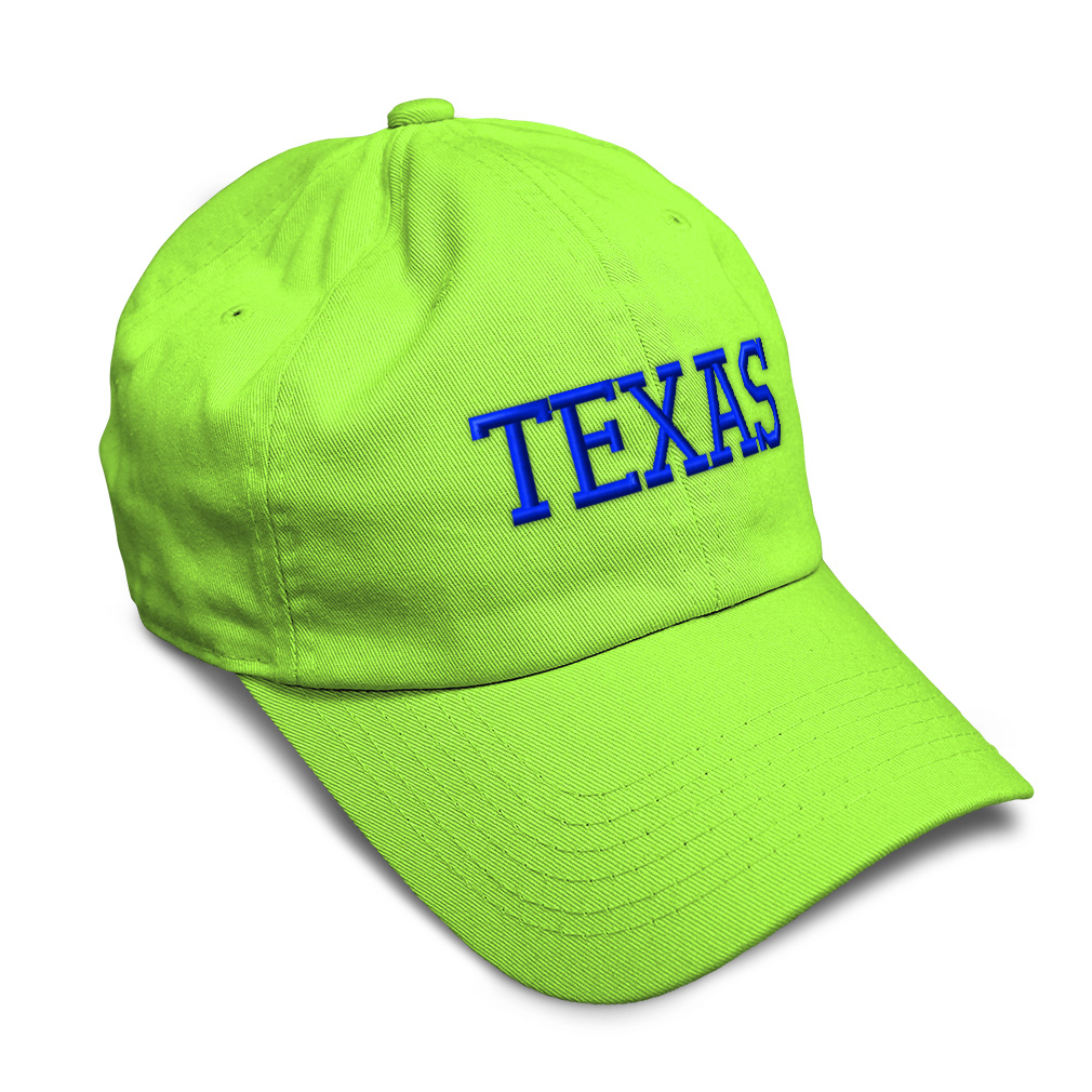 Soft Women Baseball Cap Texas State Usa America B Embroidery Dad Hats for Men - Picture 52 of 55