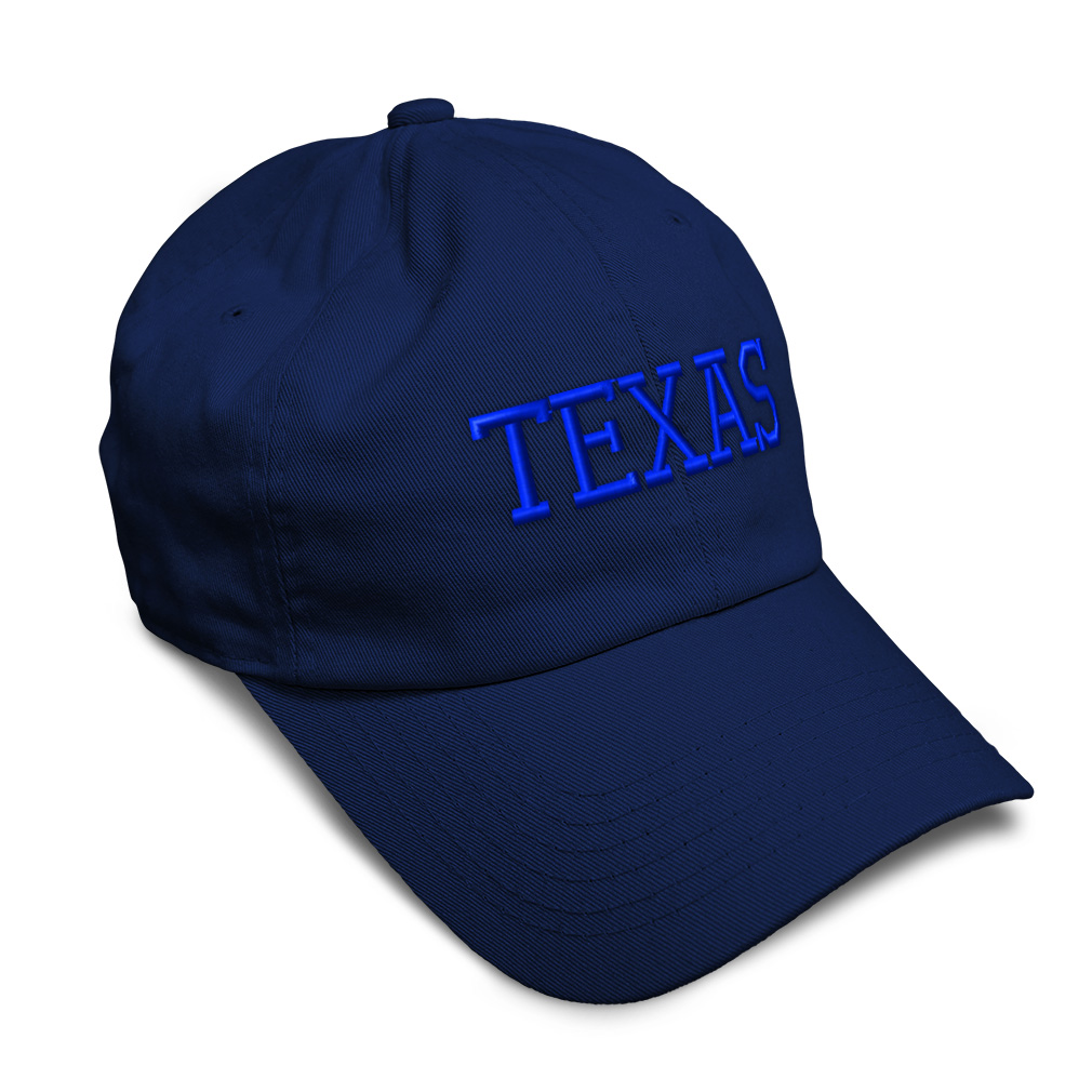 Soft Women Baseball Cap Texas State Usa America B Embroidery Dad Hats for Men - Picture 24 of 55