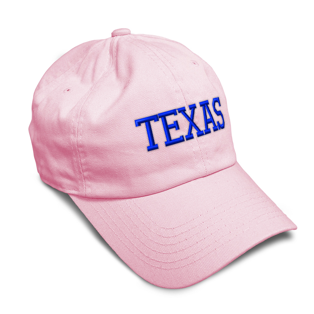 Soft Women Baseball Cap Texas State Usa America B Embroidery Dad Hats for Men - Picture 34 of 55