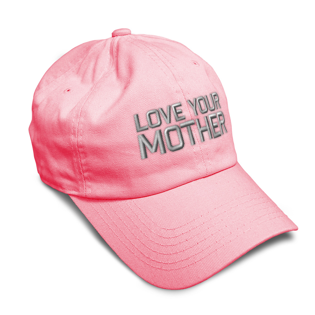 Soft Women Baseball Cap Love Your Mother Embroidery Dad Hats for Men - Picture 54 of 55