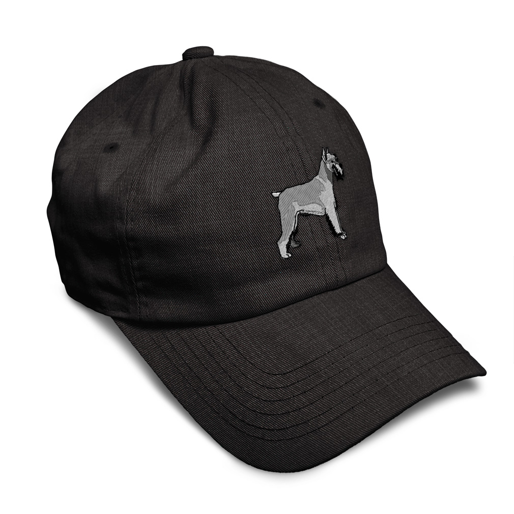 Soft Women Baseball Cap Schnauzer Embroidery Dad Hats for Men Buckle Closure - Picture 44 of 55