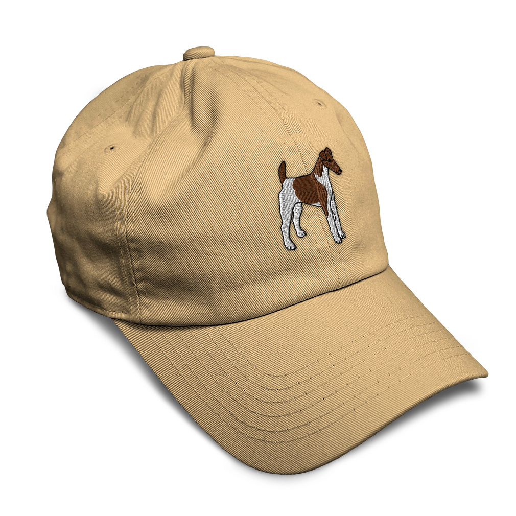 Baseball Cap Smooth Fox Terrier Dad Embroidery Acrylic Dad Hats for Men & Women Baseball Cap Smooth Fox Terrier Dad Embroidery Acrylic Dad Hats for Men & Women