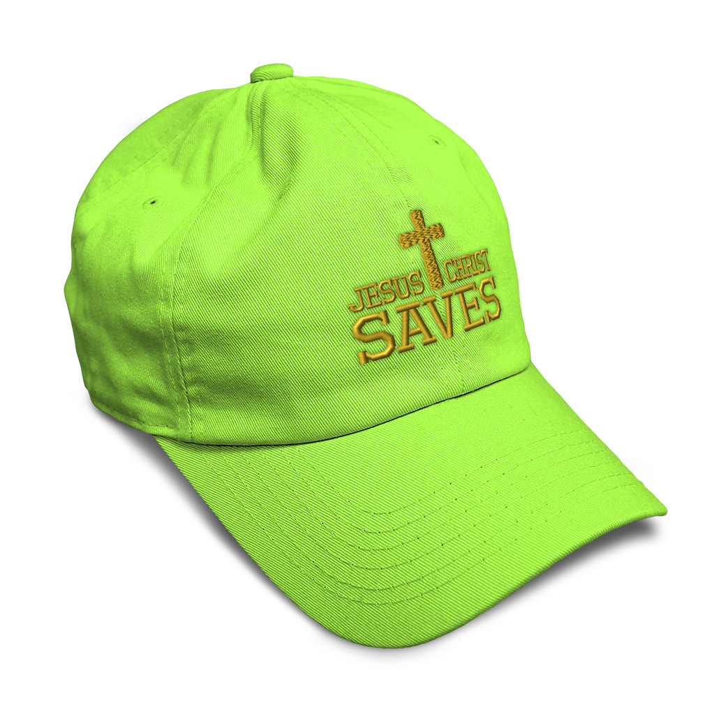 Soft Women Baseball Cap Jesus Christ Saves Embroidery Religions Dad Hats for Men - Picture 52 of 55