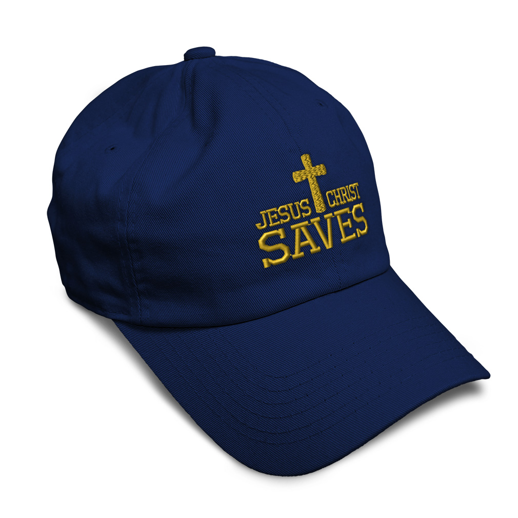Soft Women Baseball Cap Jesus Christ Saves Embroidery Religions Dad Hats for Men - Picture 24 of 55