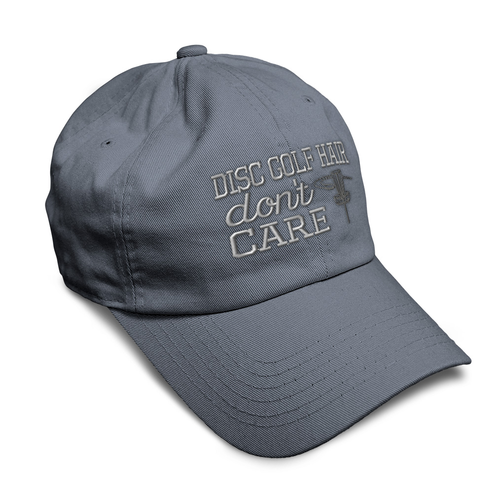 Soft Women Baseball Cap Disc Golf Hair Don'T Care Embroidery Dad Hats for Men - Picture 40 of 55