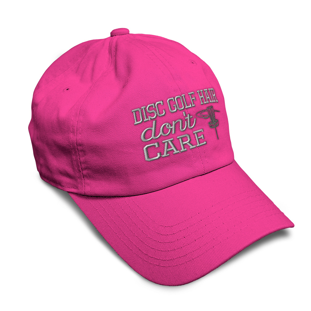 Soft Women Baseball Cap Disc Golf Hair Don'T Care Embroidery Dad Hats for Men - Picture 16 of 55