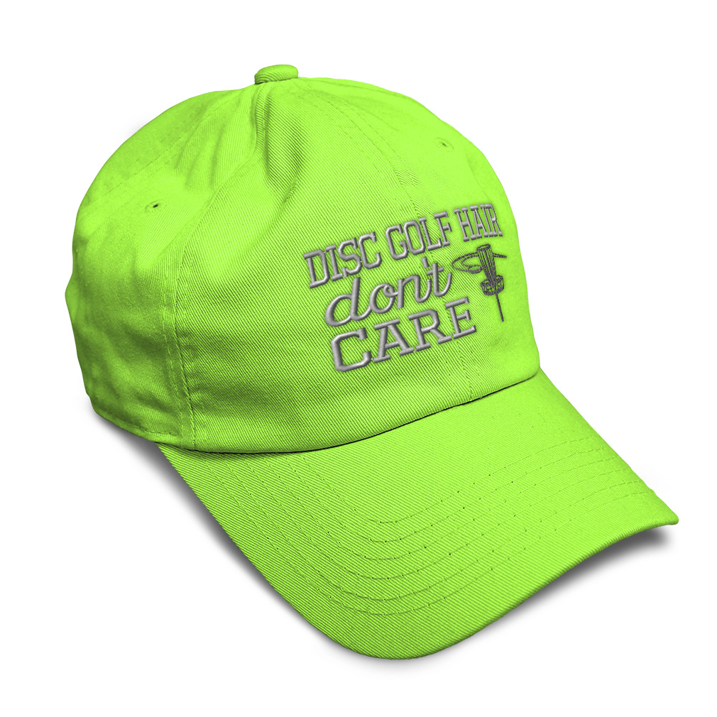 Soft Women Baseball Cap Disc Golf Hair Don'T Care Embroidery Dad Hats for Men - Picture 52 of 55