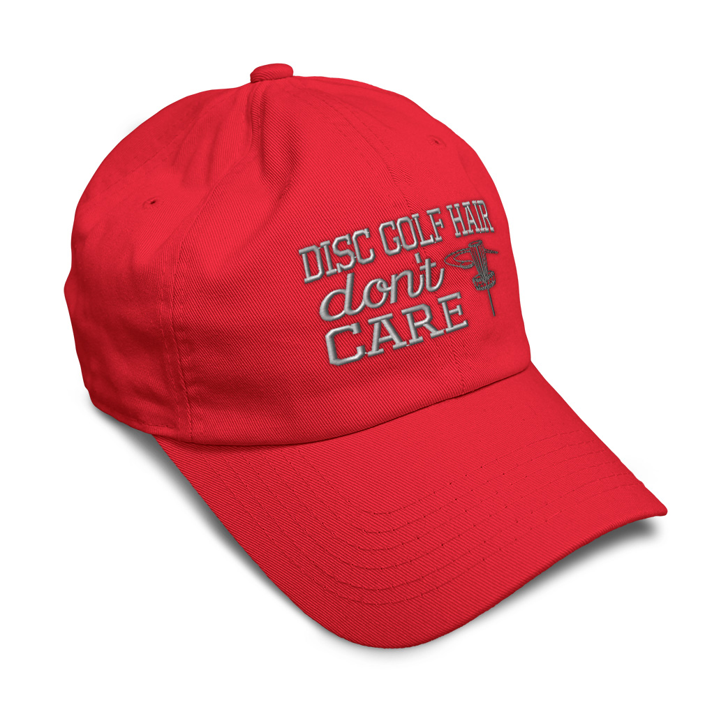 Soft Women Baseball Cap Disc Golf Hair Don'T Care Embroidery Dad Hats for Men - Picture 30 of 55
