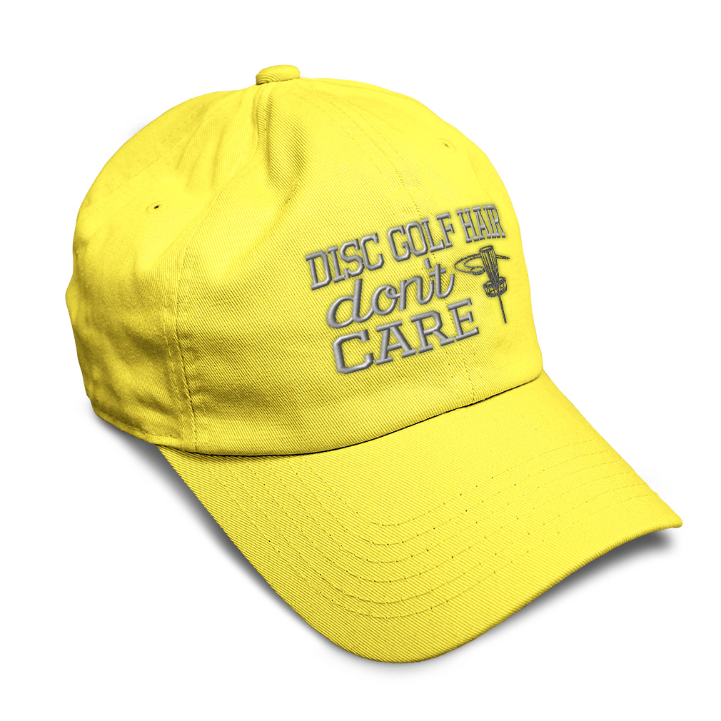 Soft Women Baseball Cap Disc Golf Hair Don'T Care Embroidery Dad Hats for Men - Picture 36 of 55