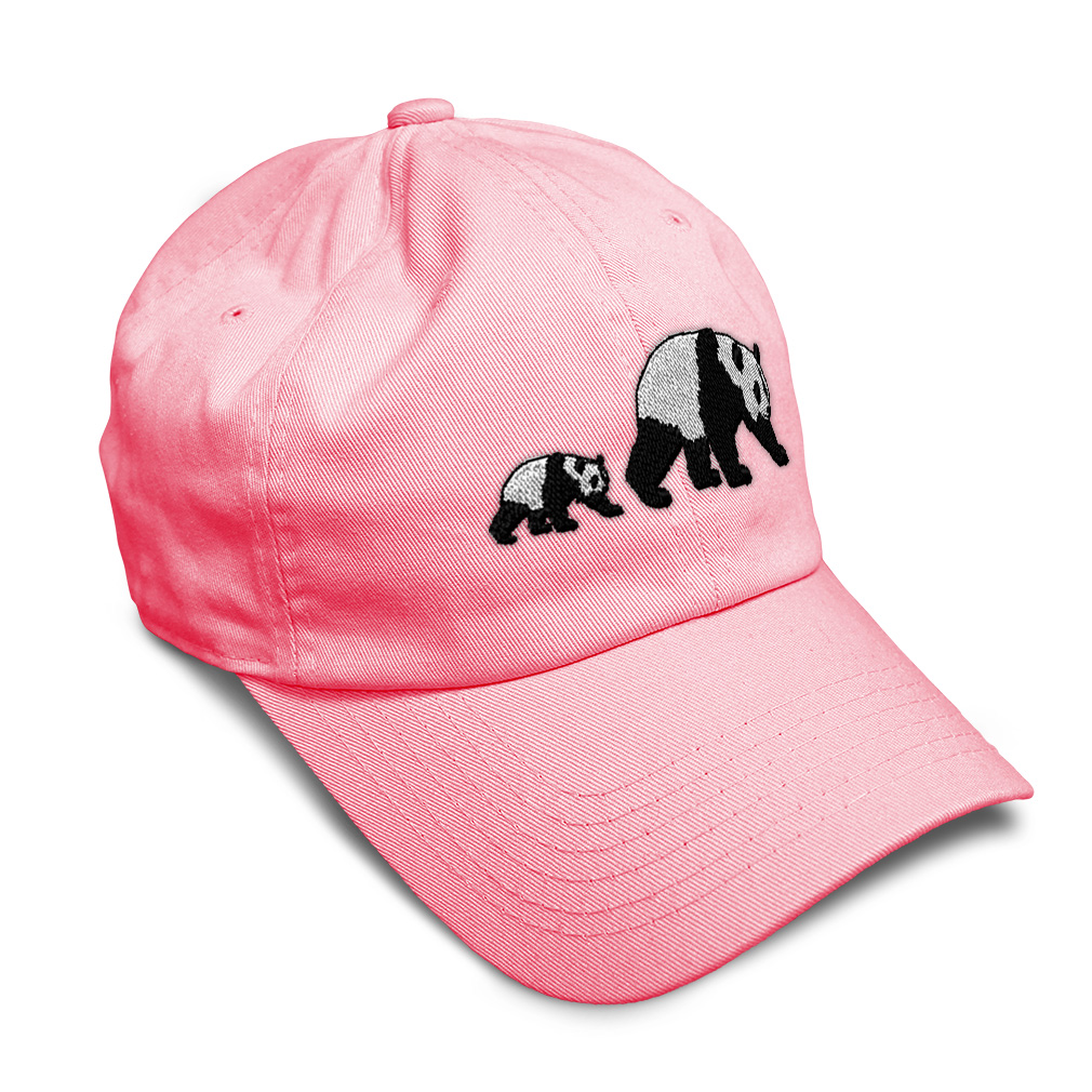 Soft Women Baseball Cap Animal Wildlife Mama Panda and Baby Dad Hats for Men - Picture 54 of 55