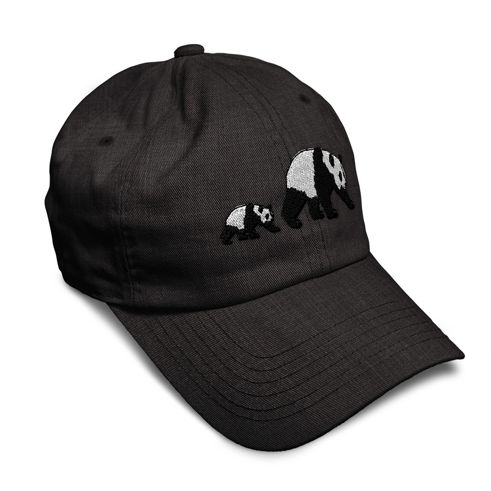 Soft Women Baseball Cap Animal Wildlife Mama Panda and Baby Dad Hats for Men - Picture 44 of 55