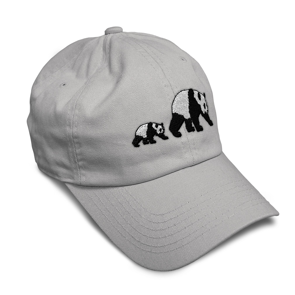 Soft Women Baseball Cap Animal Wildlife Mama Panda and Baby Dad Hats for Men - Picture 14 of 55