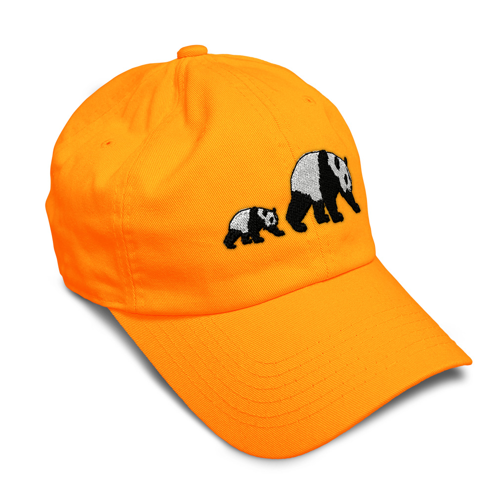 Soft Women Baseball Cap Animal Wildlife Mama Panda and Baby Dad Hats for Men - Picture 26 of 55