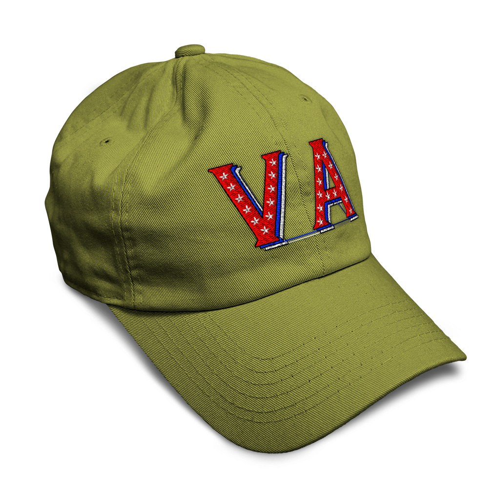 Soft Baseball Cap Virginia Red Flag 