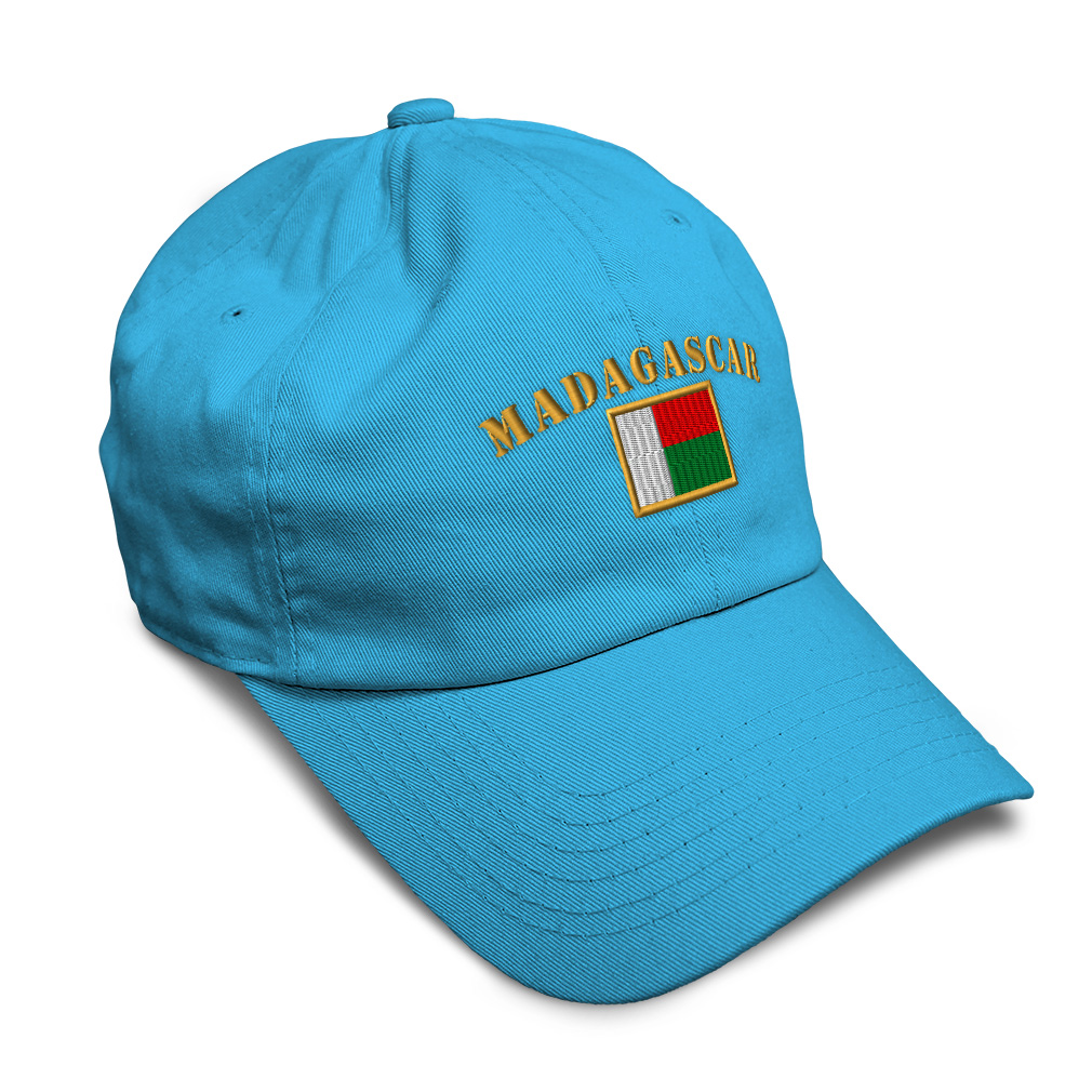 Twill Cotton Soft Women Baseball Cap Madagascar Flag Embroidery Dad Hats for Men - Picture 42 of 55