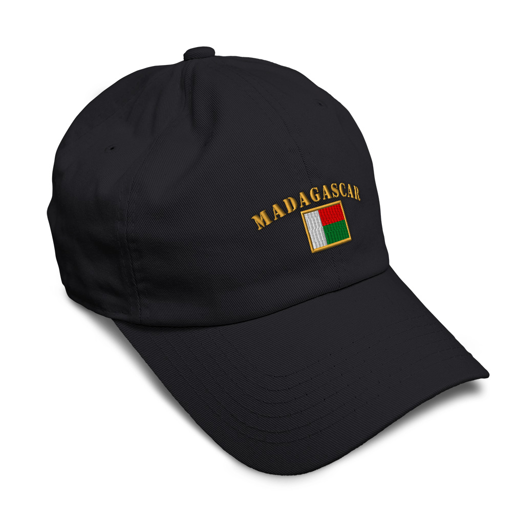 Twill Cotton Soft Women Baseball Cap Madagascar Flag Embroidery Dad Hats for Men - Picture 8 of 55