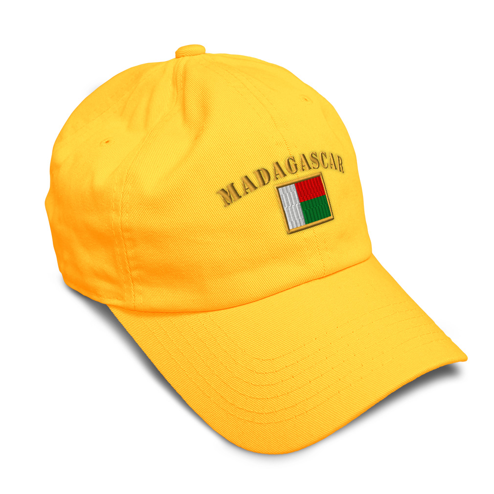 Twill Cotton Soft Women Baseball Cap Madagascar Flag Embroidery Dad Hats for Men - Picture 50 of 55