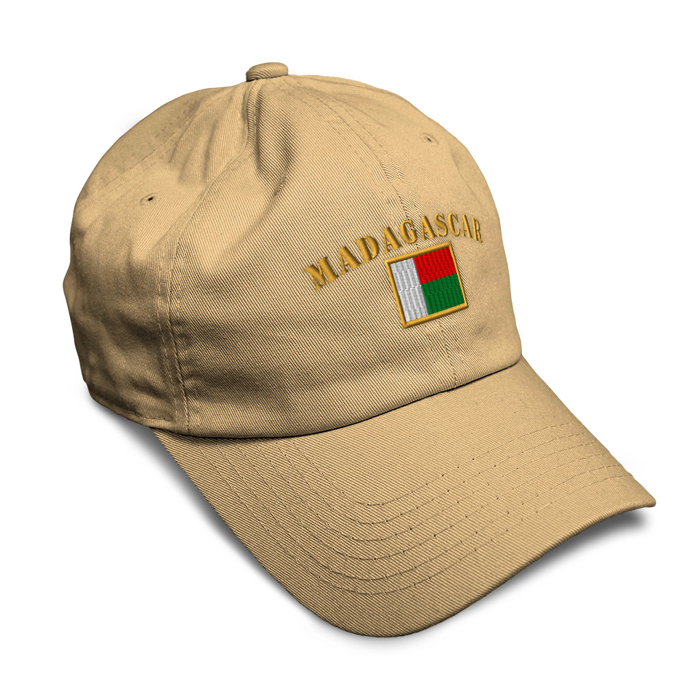 Twill Cotton Soft Women Baseball Cap Madagascar Flag Embroidery Dad Hats for Men - Picture 18 of 55