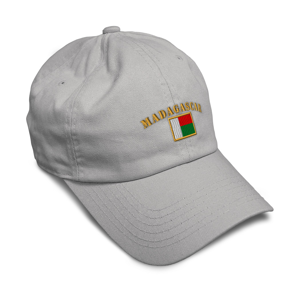 Twill Cotton Soft Women Baseball Cap Madagascar Flag Embroidery Dad Hats for Men - Picture 14 of 55
