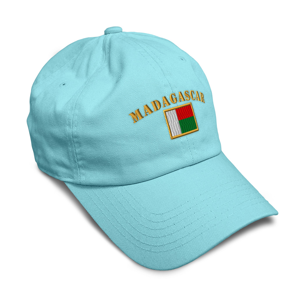 Twill Cotton Soft Women Baseball Cap Madagascar Flag Embroidery Dad Hats for Men - Picture 48 of 55